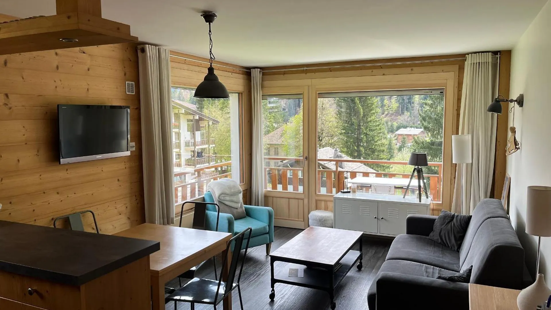 לה גראן-בורנו Appartement Confortable Au Grand-Bornand Pour 5 Personnes - Fr-1-467-146